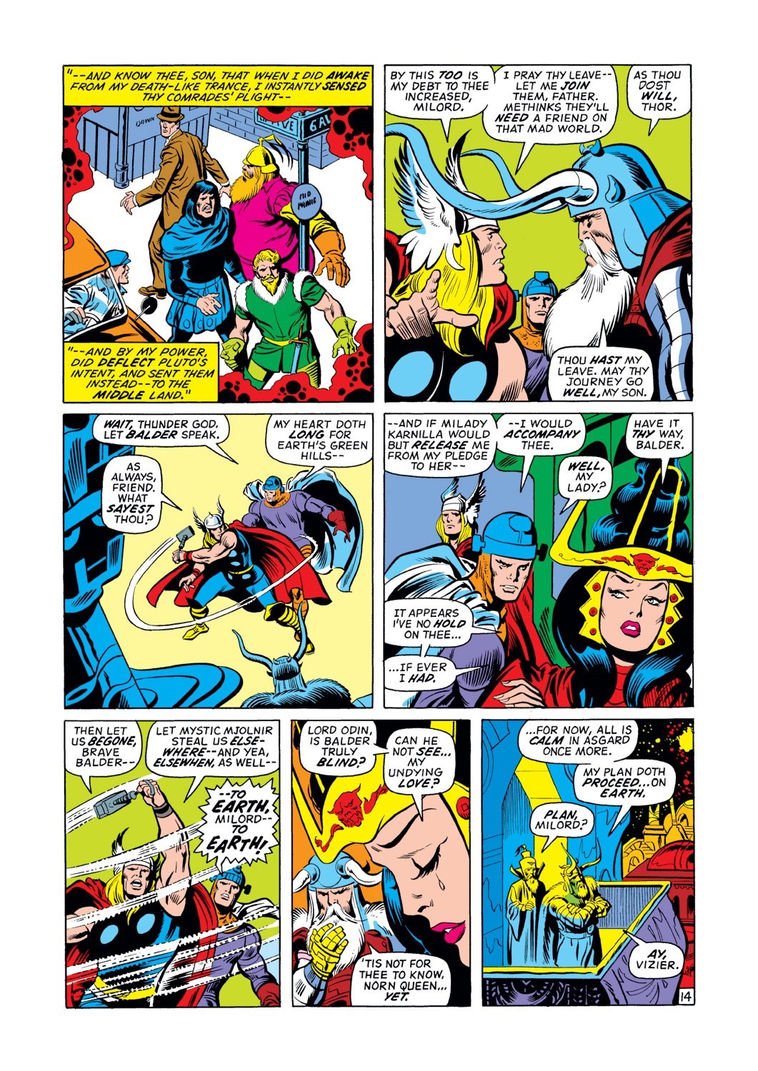 John Buscema - Thor - Resurrection!