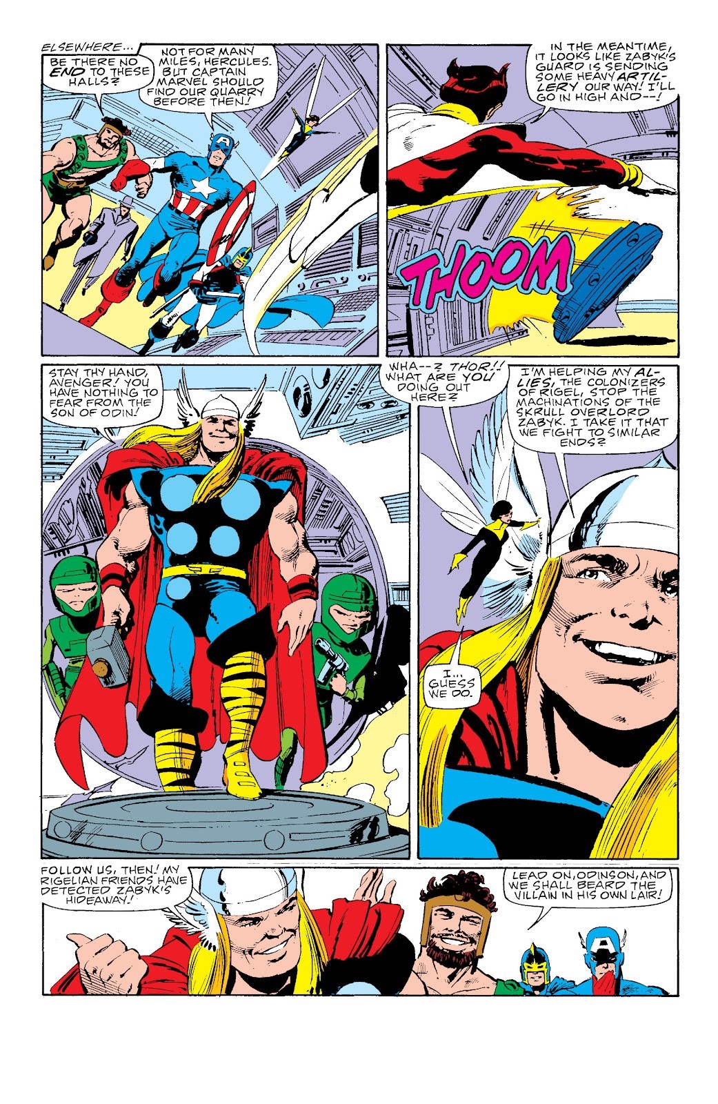 John Byrne - Avengers Annual - Fifth Column