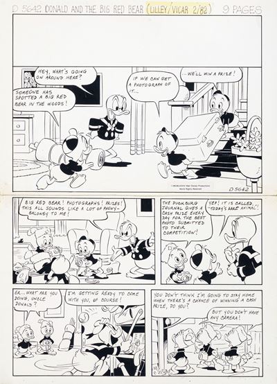 Le Vacanze di Paperino: il Grande Orso Rosso
