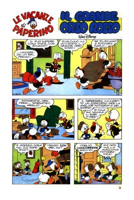 Vicar (victor José Arriagada Rìos) - Le Vacanze di Paperino: il Grande Orso Rosso