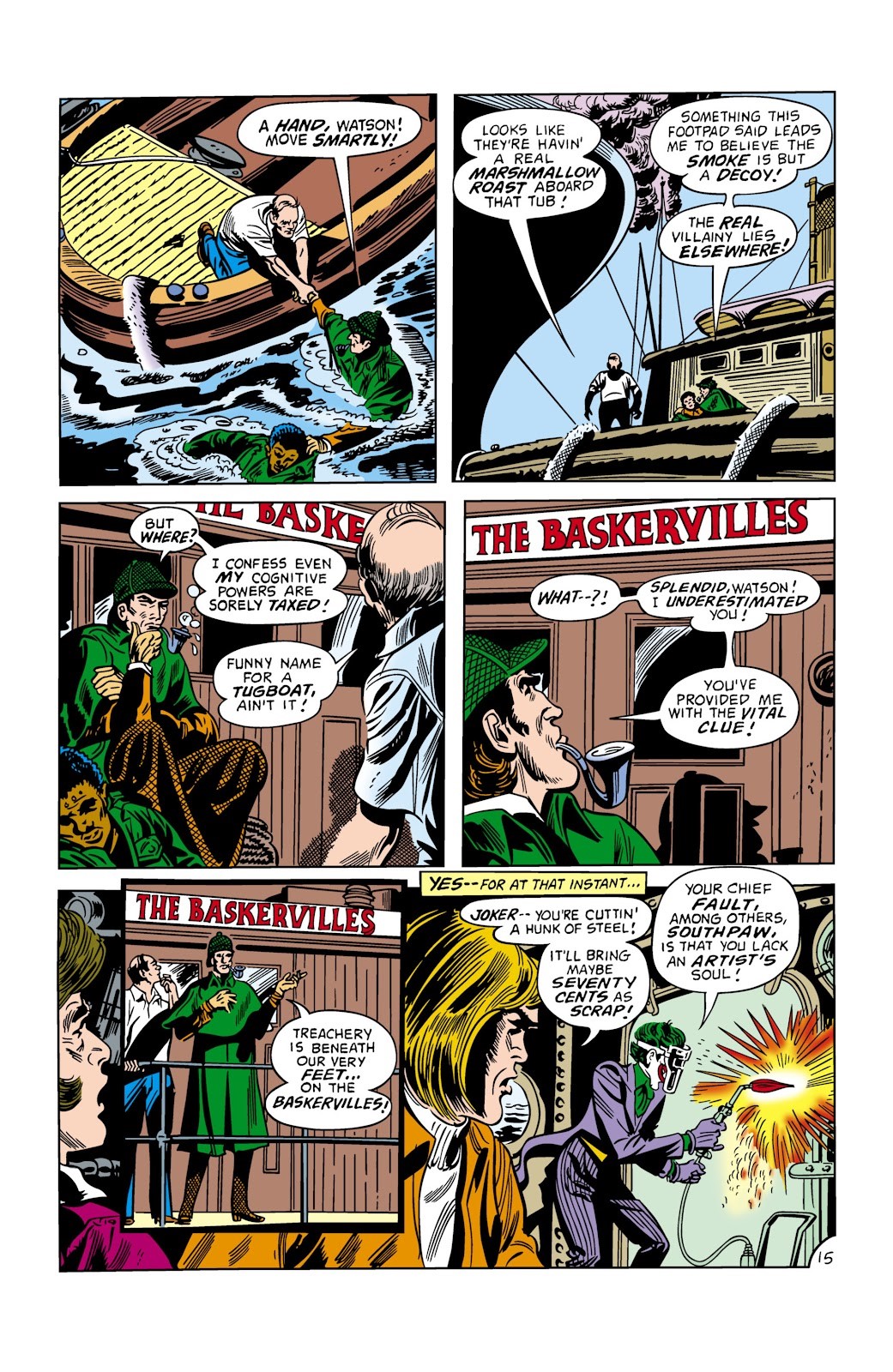 Irv Novick - The Joker - Sherlock Stalks The Joker!