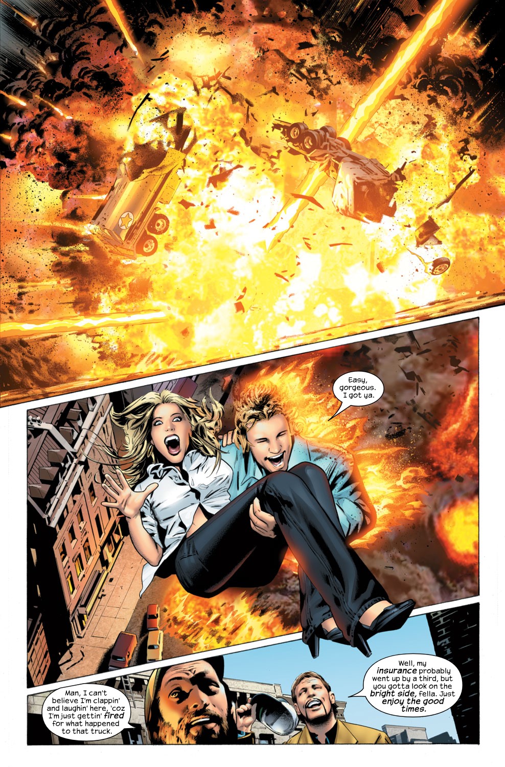 Greg Land - Ultimate Fantastic Four - Frightful