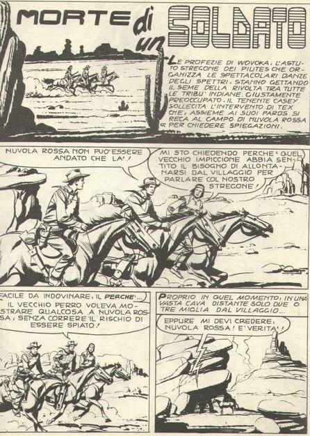 Guglielmo Letteri - Tex - Morte di un Soldato