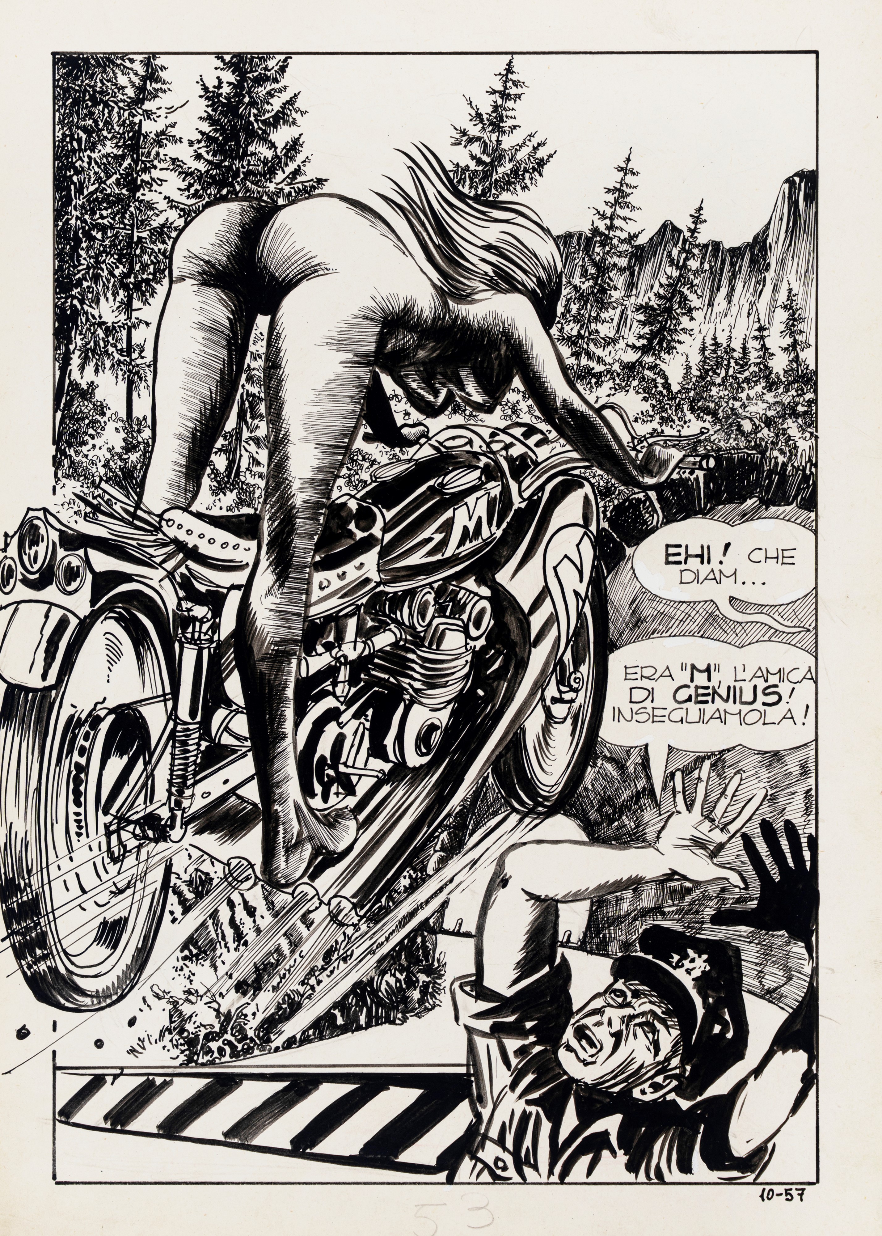 Milo Manara - Genius - Belle in gabbia 1970 | Comic Art: Masters of ...