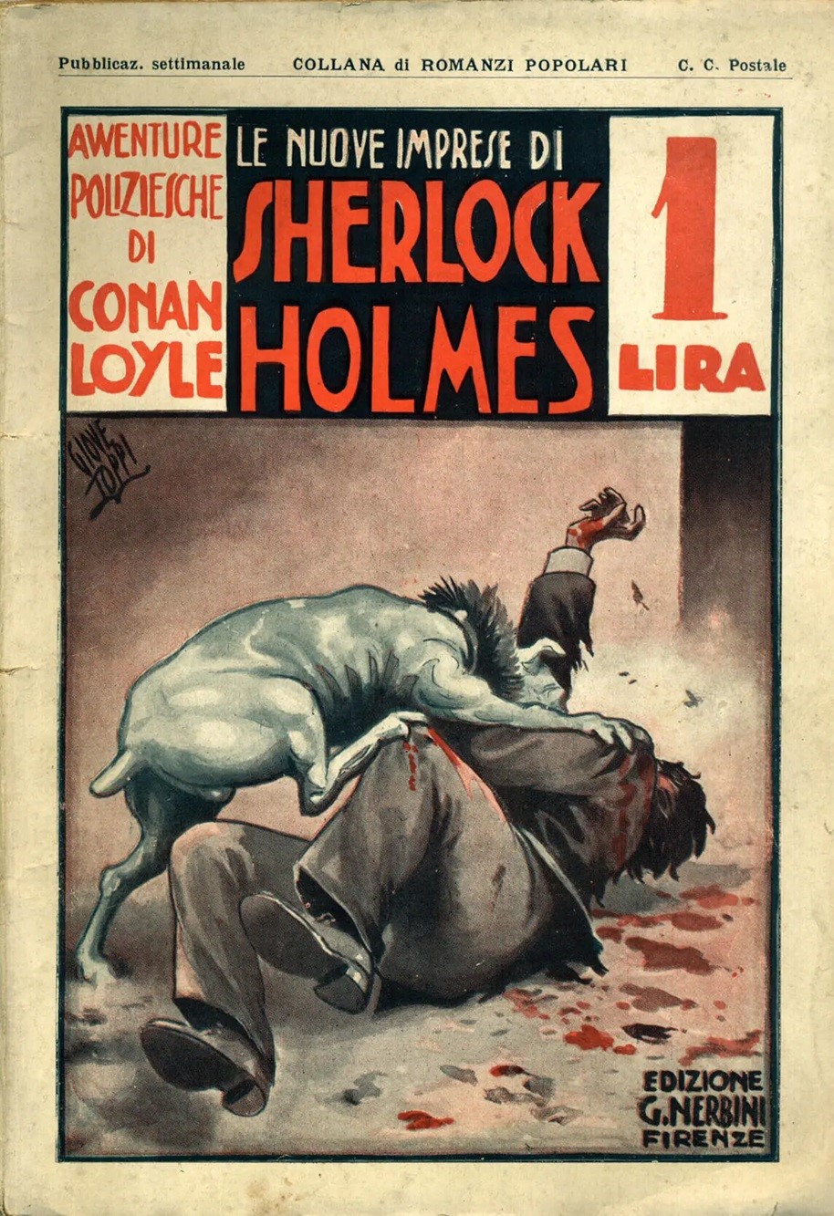 Giove Toppi - Sherlock Holmes - il Mastino dei Baskerville