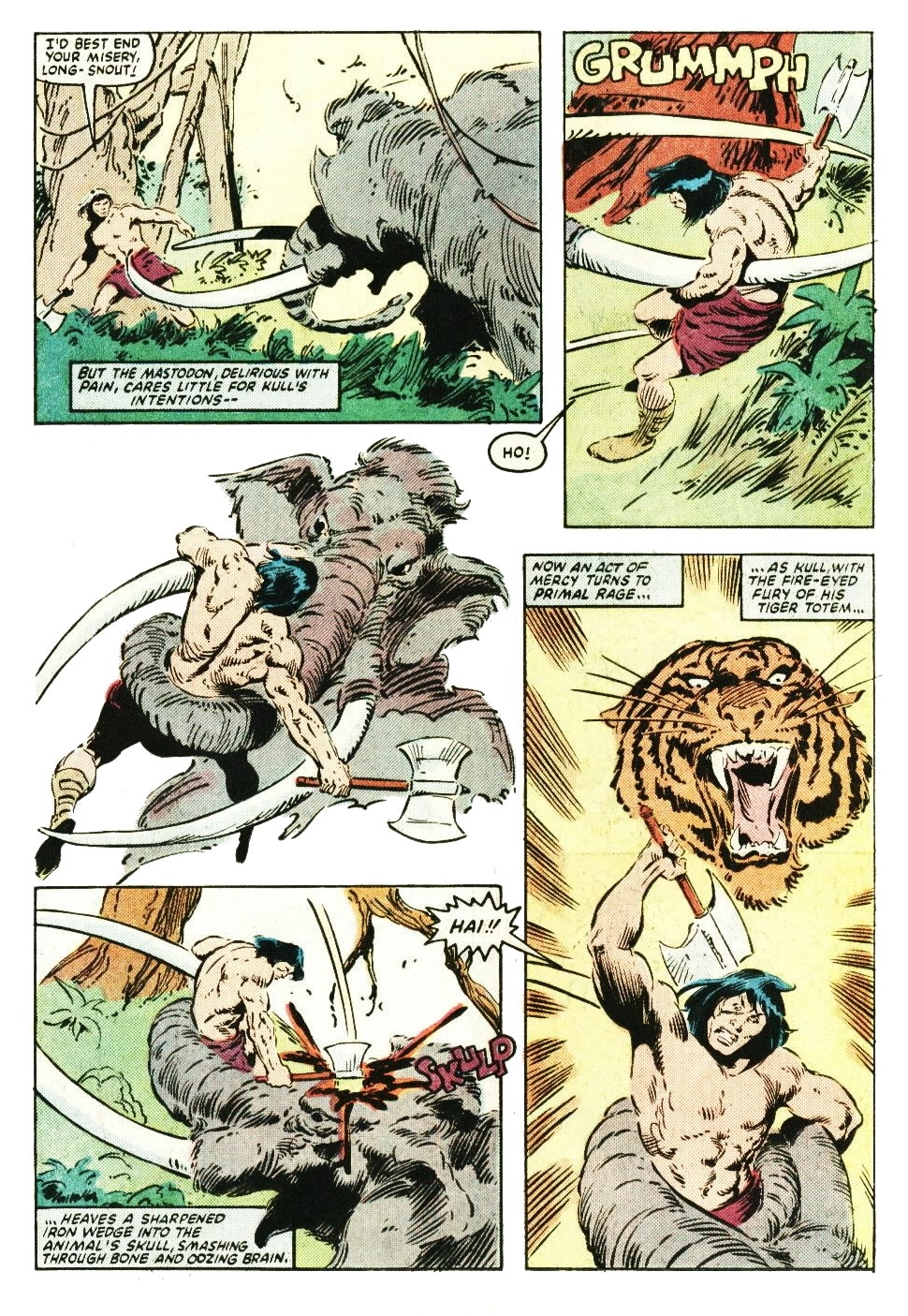 John Buscema - Kull The Conqueror - The Amulet Of Ka