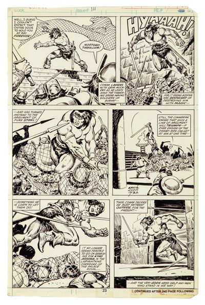Conan The Barbarian - Cimmerian...against a City!