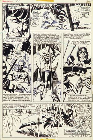Solomon Kane: Marvel Premiere - Fangs of the Gorilla God!