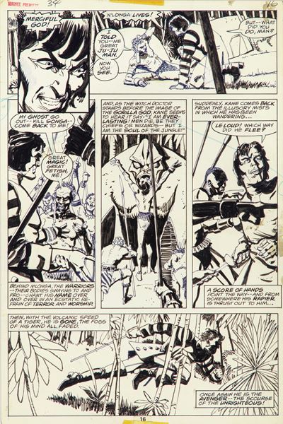 Solomon Kane: Marvel Premiere - Fangs Of The Gorilla God!