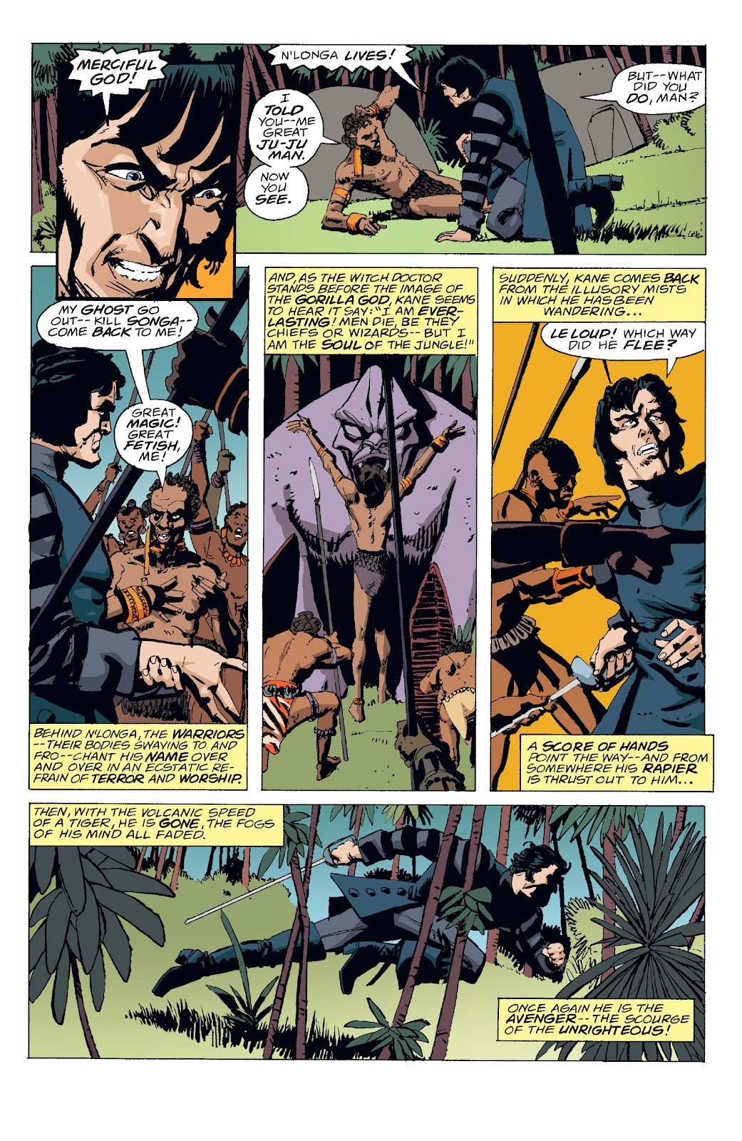 Howard Chaykin - Solomon Kane: Marvel Premiere - Fangs Of The Gorilla God!