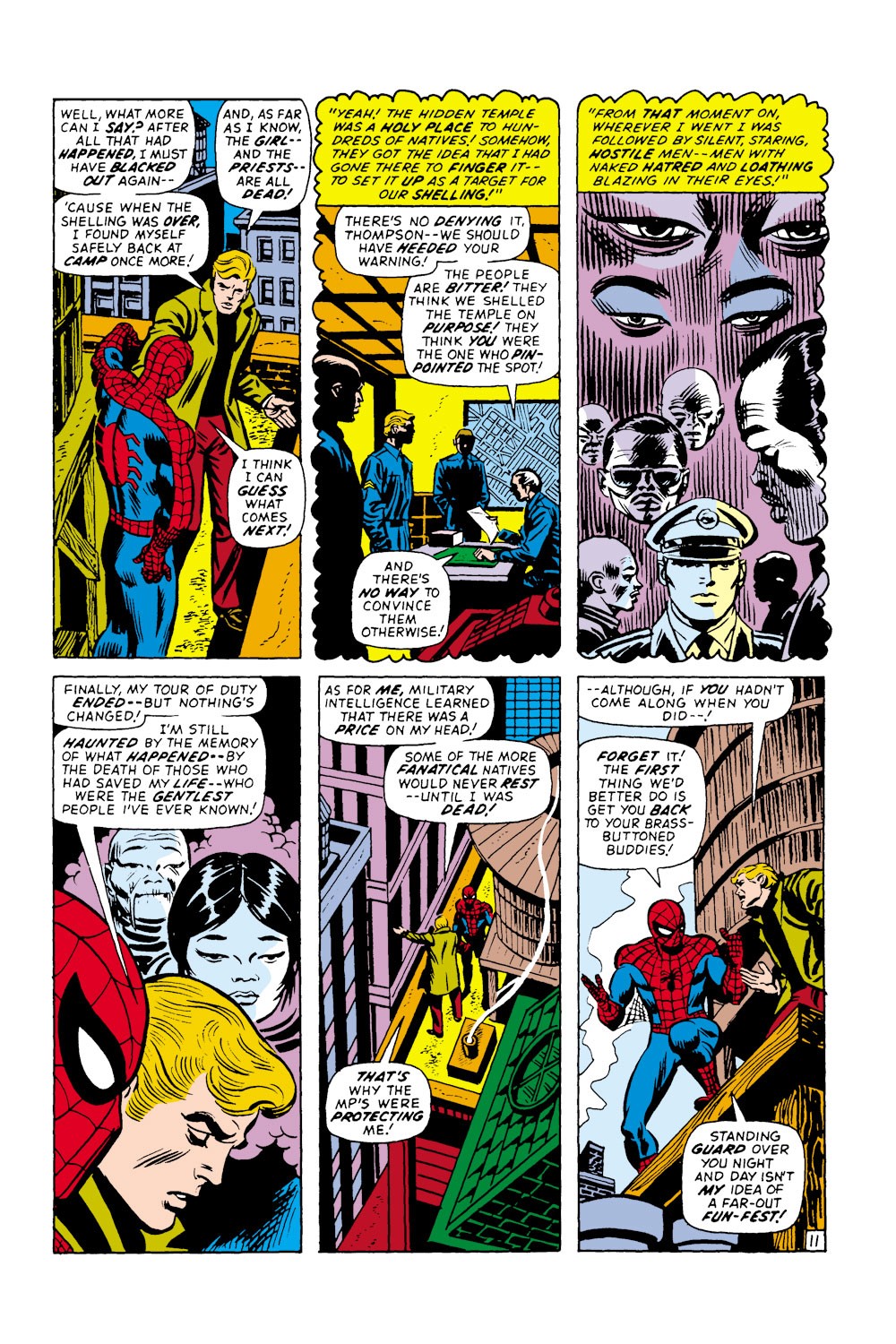 John Romita Sr. - The Amazing Spider-man - Vengeance From Vietnam!