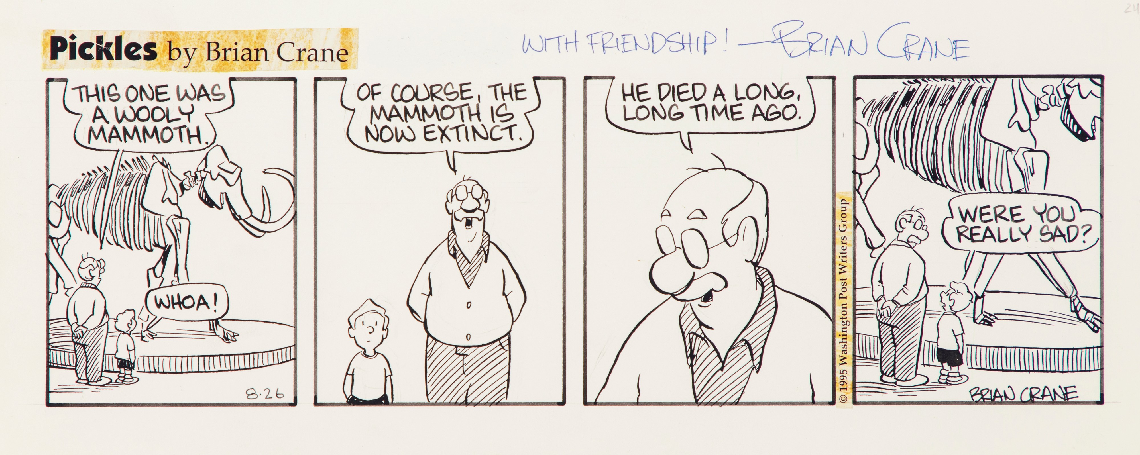 Brian Crane - Pickles 1995 | Fumetti: Tavole e Illustrazioni Originali ...