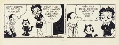 Betty Boop And Felix