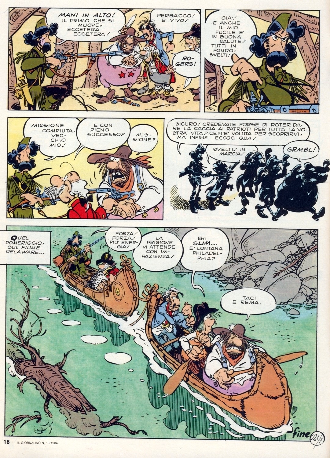 Giorgio Cavazzano - Capitan Rogers - Agguato sul Fiume