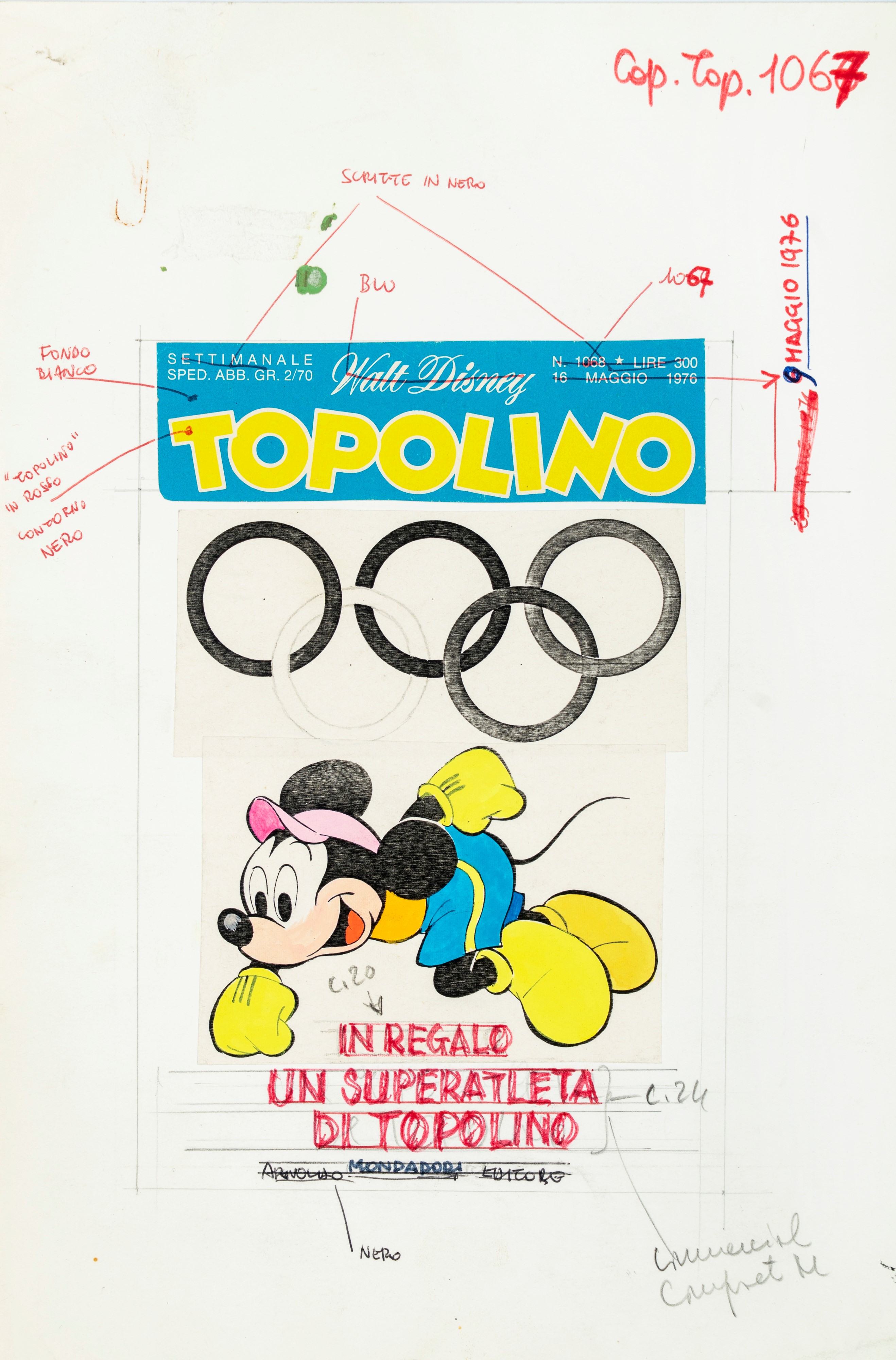 Marco Rota - Topolino N. 1067