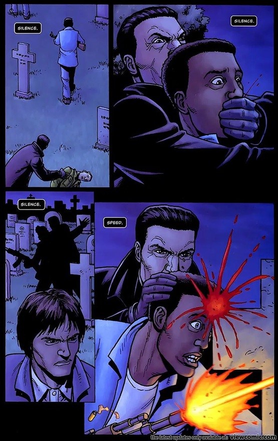 Steve Dillon - Punisher: War Zone - So Evil, Hell Spat Her Back Out Again