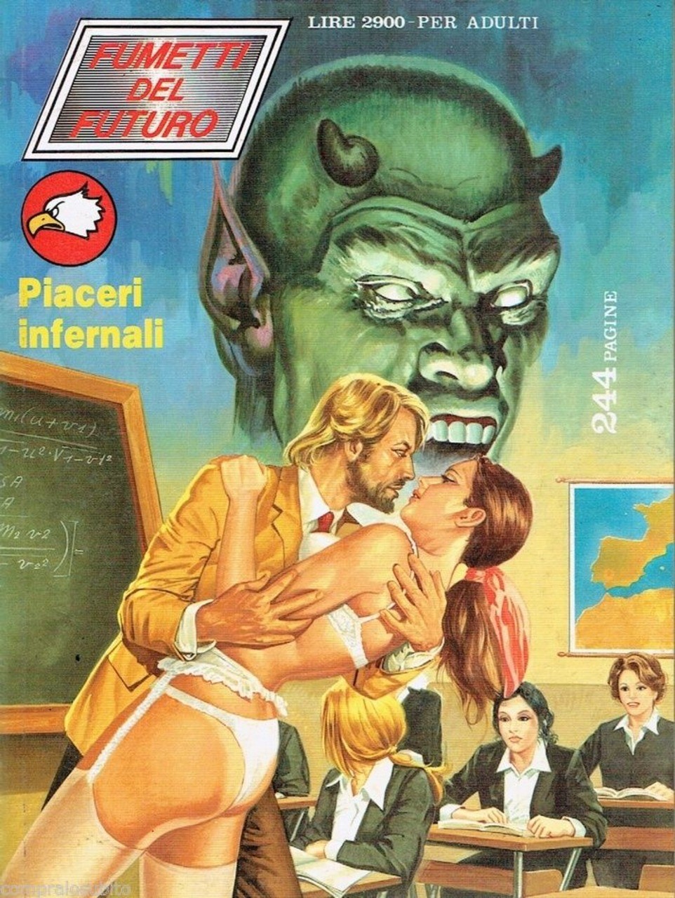Mario Caria - Fumetti del Futuro - Piaceri Infernali