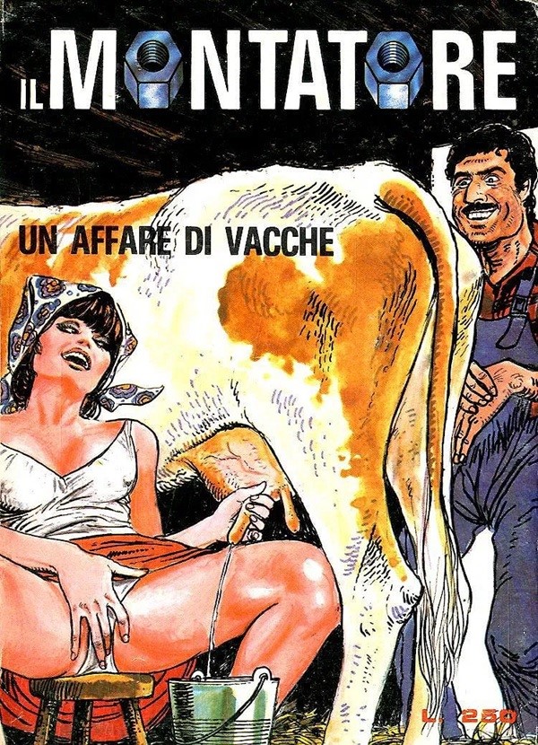 Milo Manara - Il Montatore - un Affare di Vacche