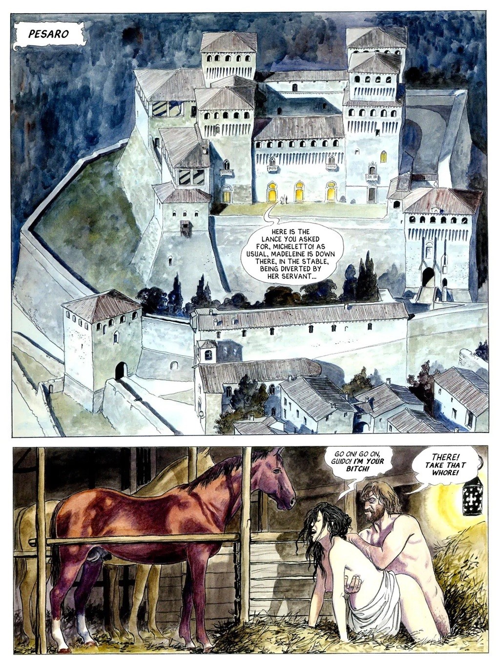 Milo Manara - I Borgia: il Potere e L'incesto