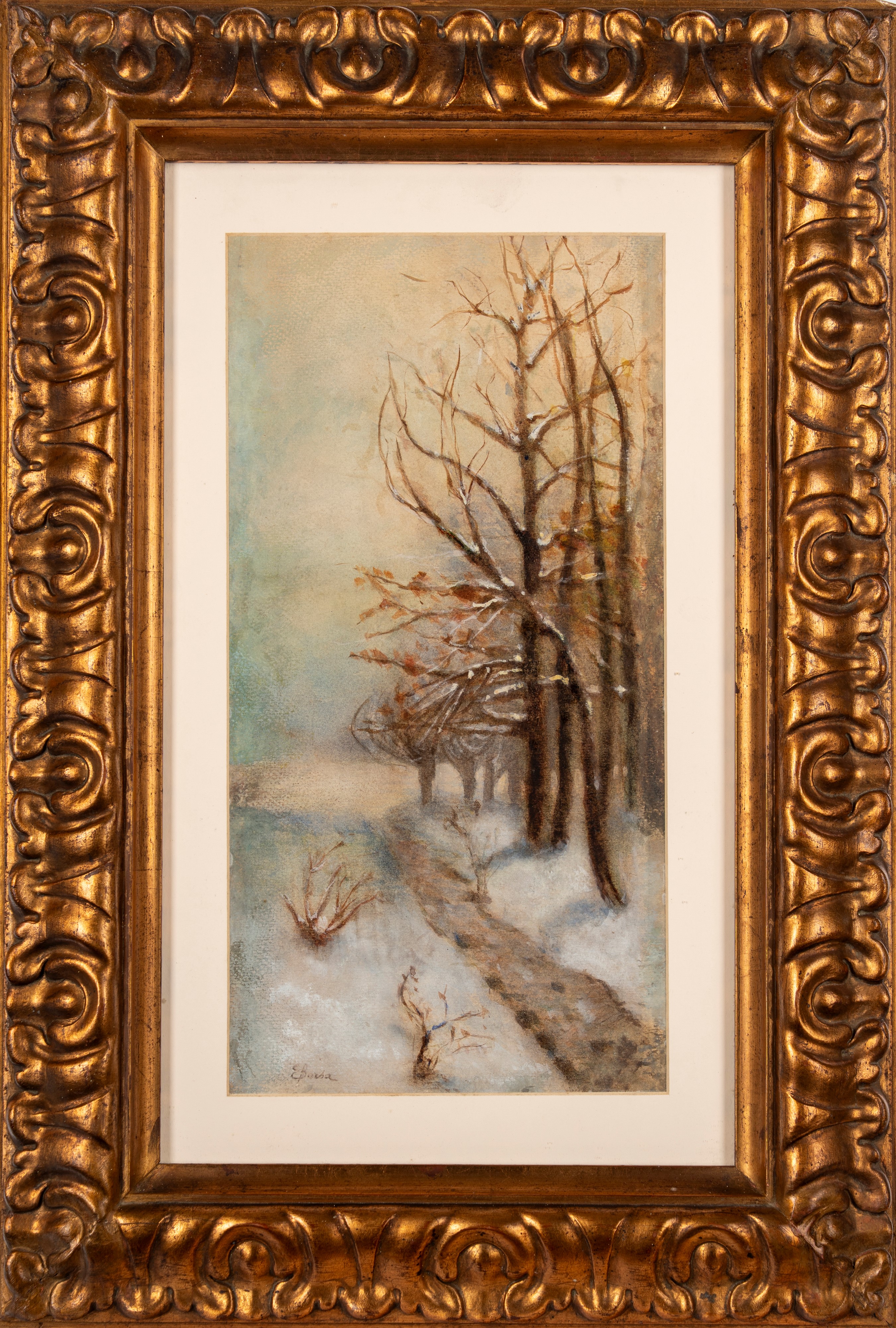Emilio Borsa - Neve al Parco di Monza