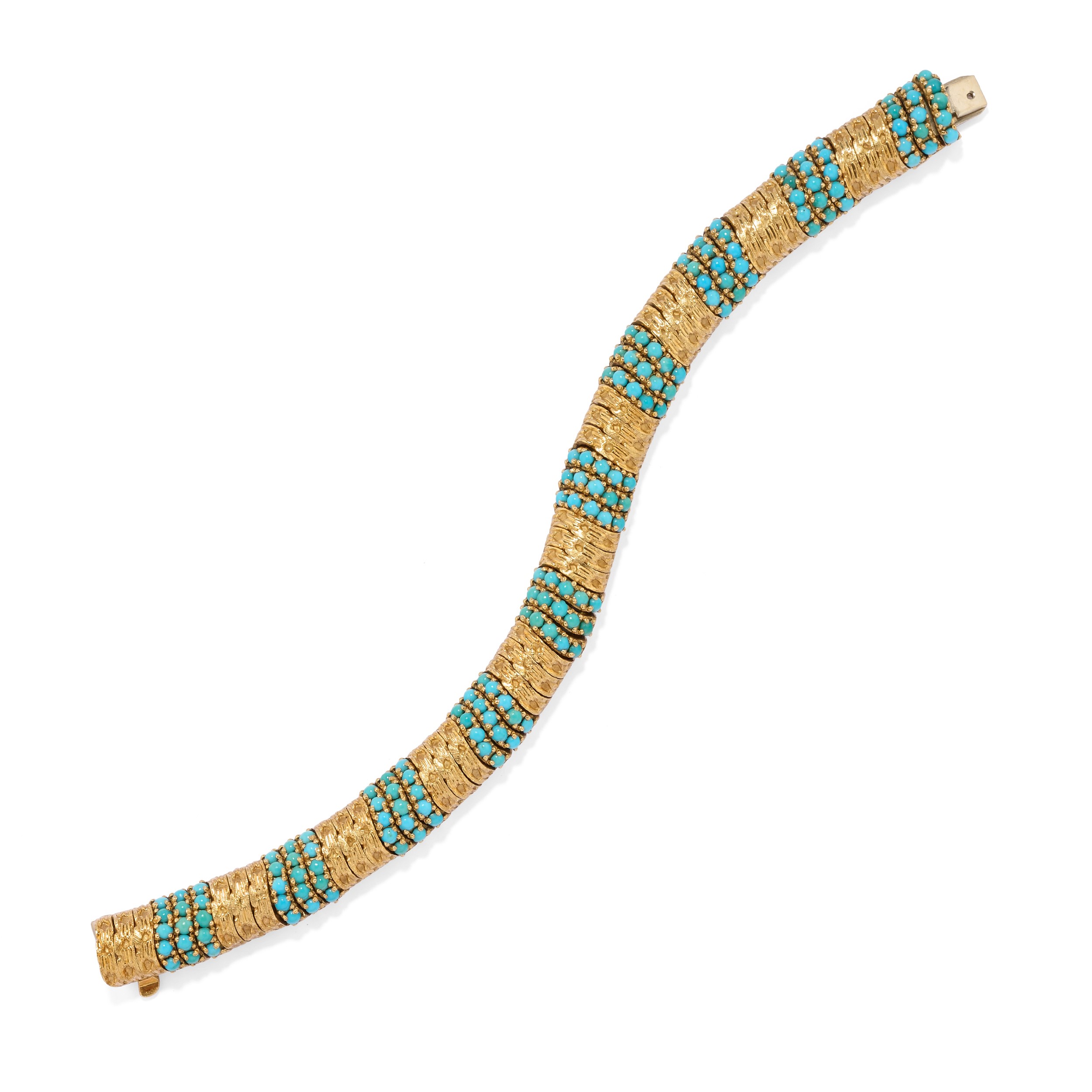 Demi-parure con Turchesi