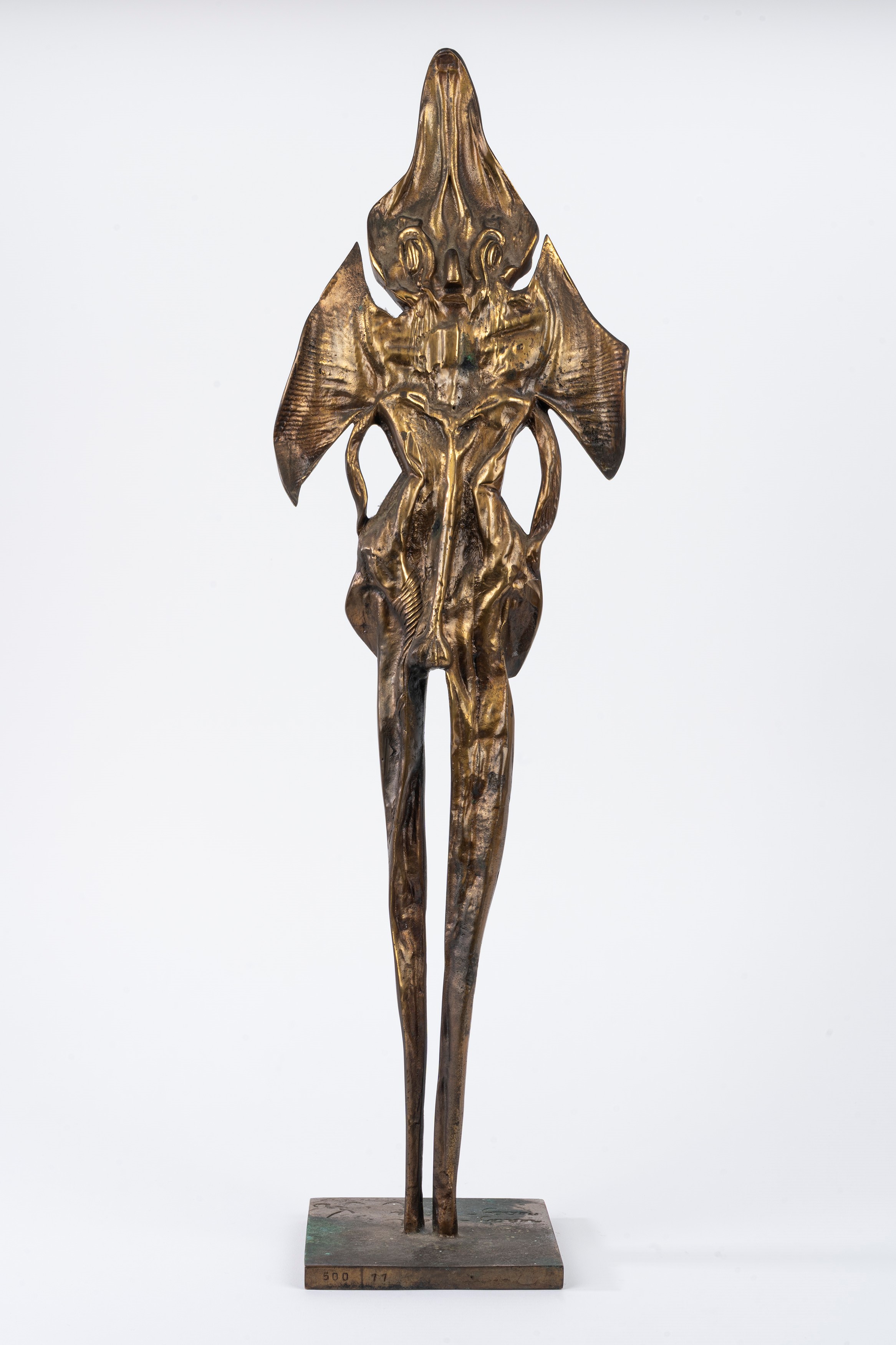 Roberto Sebastian Matta - Ready Maid - Ready Male, bronzo patina bruno dorata, ed. 11/500