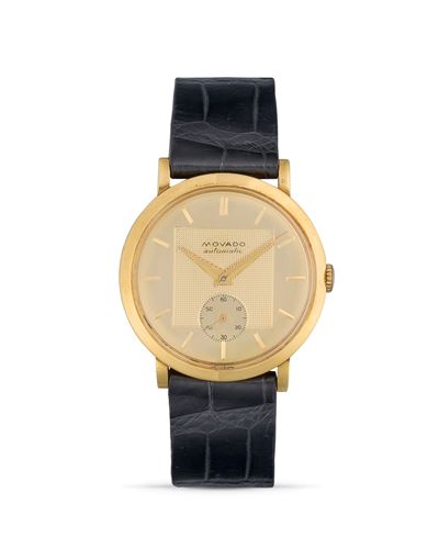Gentleman 8463, Orologio automatico in oro 18k con quadrante guilloché