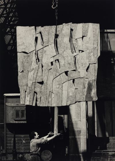 Italsider Savona - Stampa alla gelatina ai sali d'argento, 1962