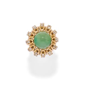 Anello con pietra dura 