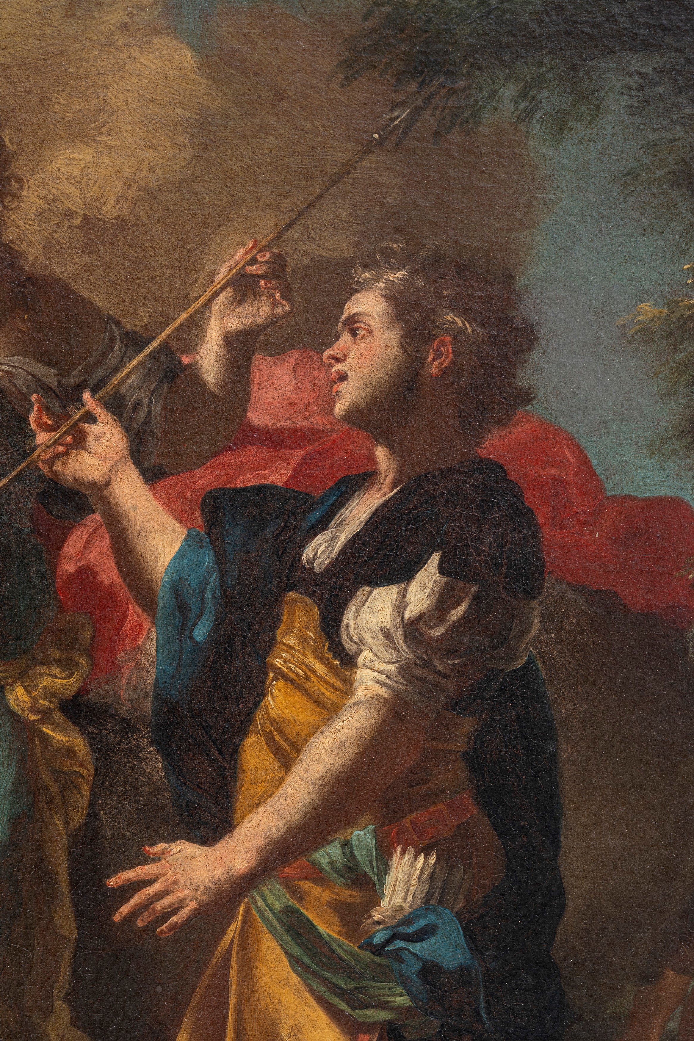 Attribuito a Domenico Antonio Vaccaro (napoli 1678 - 1745) - Domenico Antonio Vaccaro, Diana e Ip...