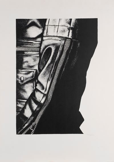 Zip, litografia, es. 54/130, 1972
