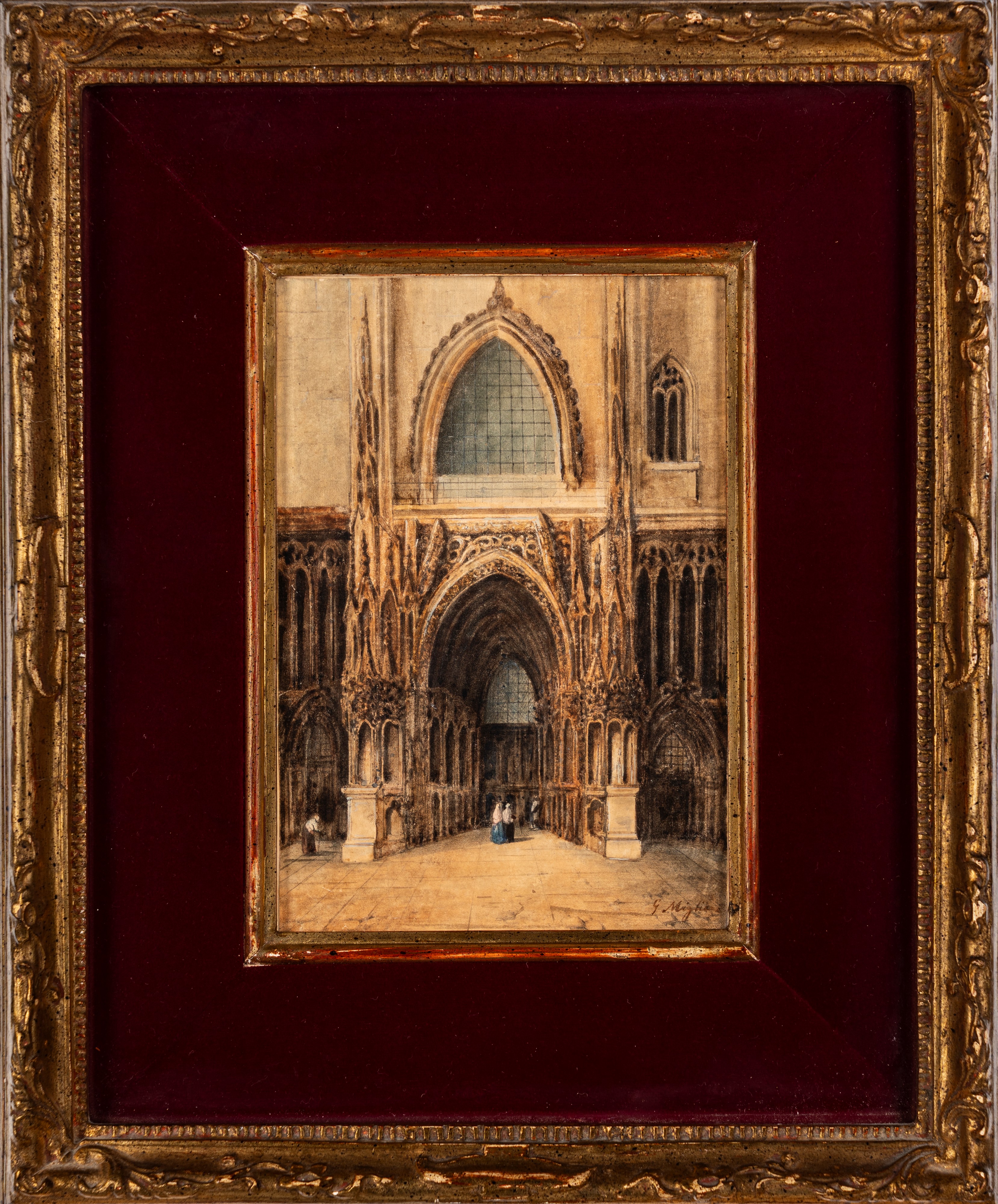 Giovanni Migliara - Porta di Cattedrale