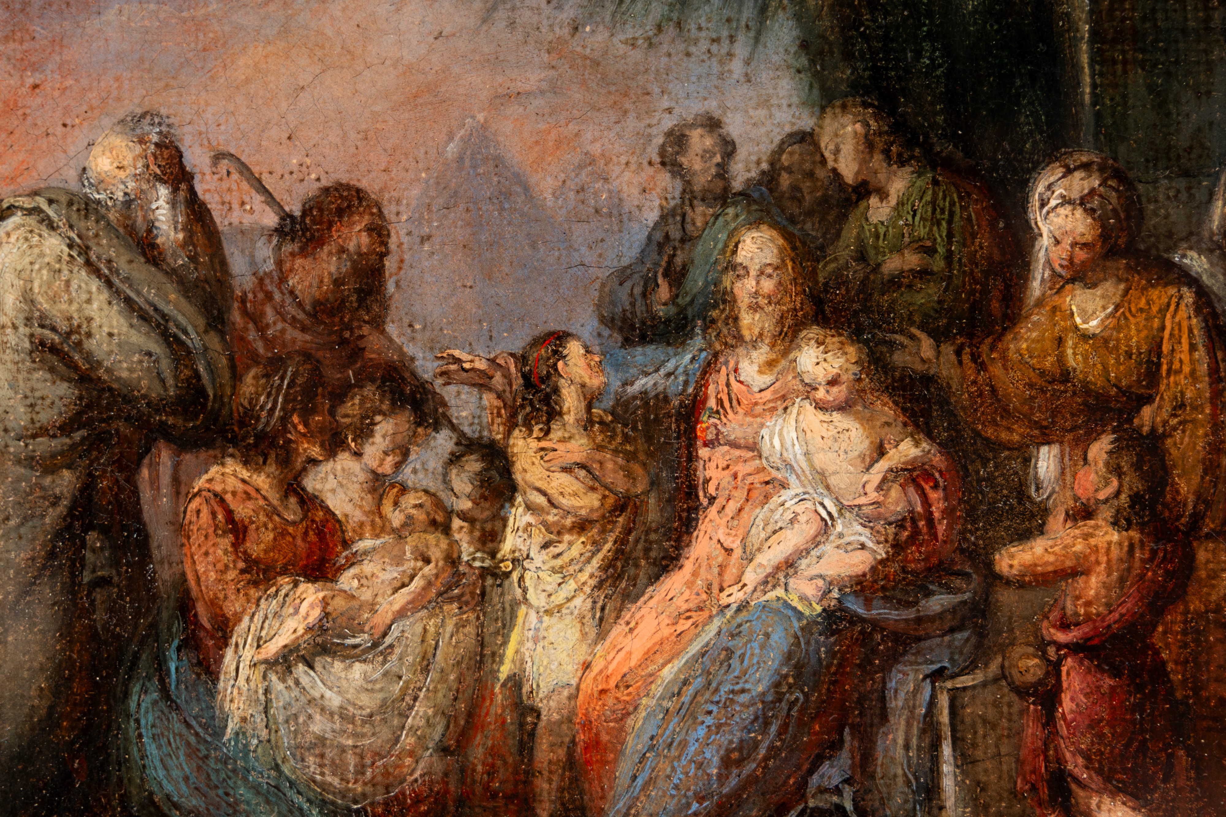 Giovanni Carnovali, Detto il Piccio - Sinite Parvulos Venire Ad Me