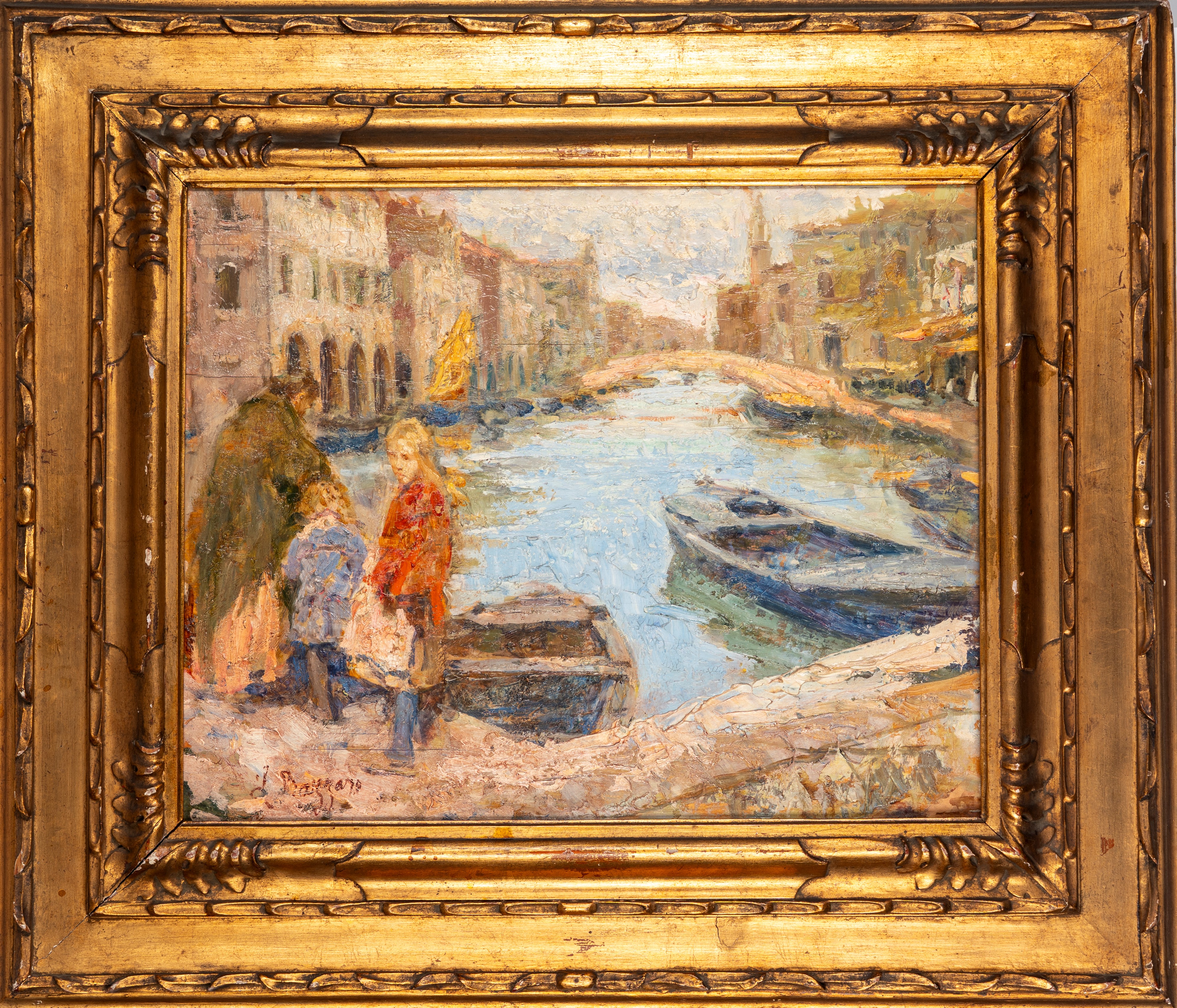 Leonardo Bazzaro - Vita a Chioggia