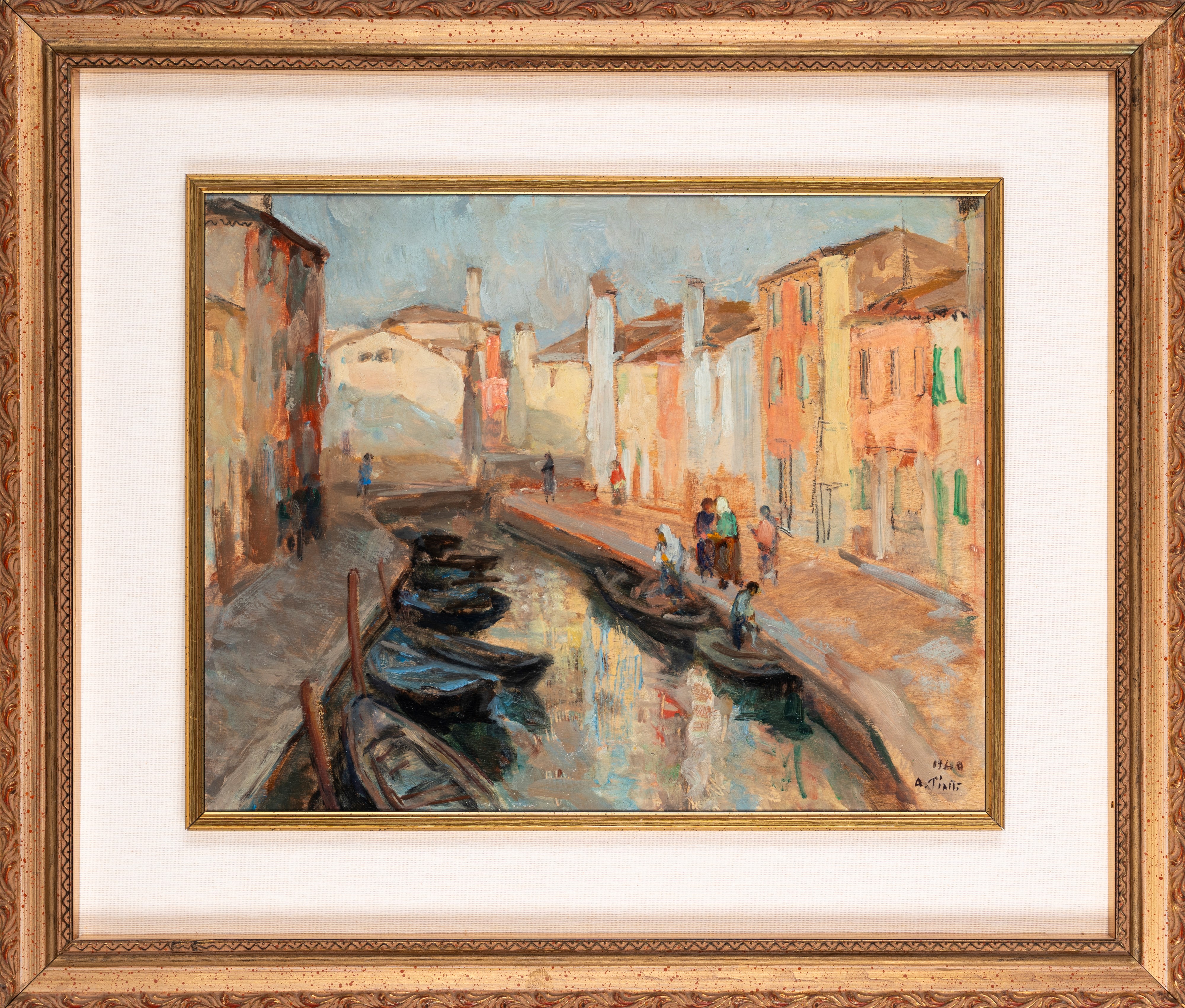 Antonio Piatti - Canale a Burano