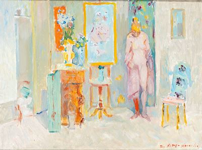 Interno con Nuda