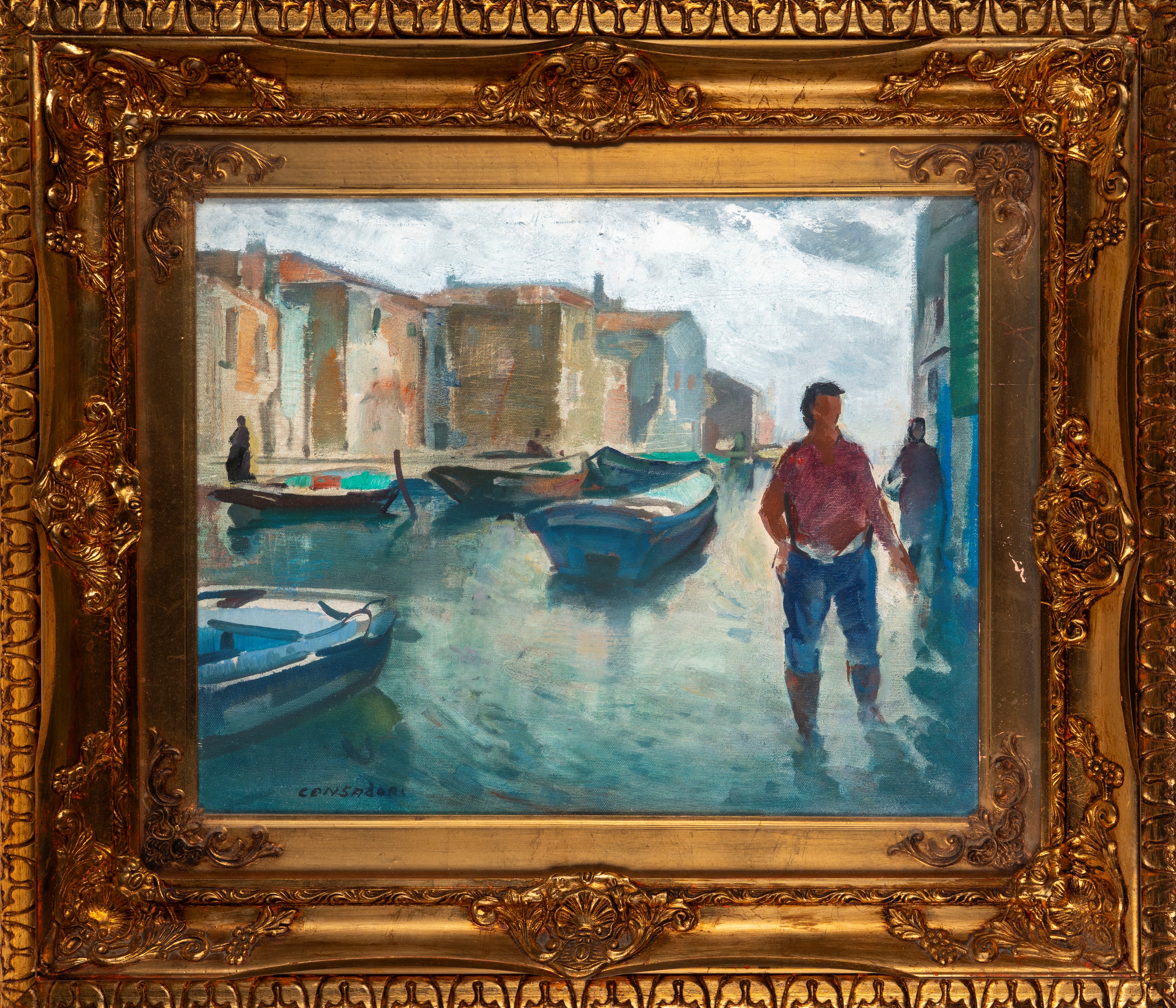 Silvio Consadori - Acqua Alta a Burano