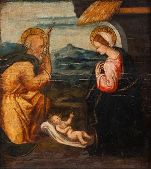 Adorazione del Bambino