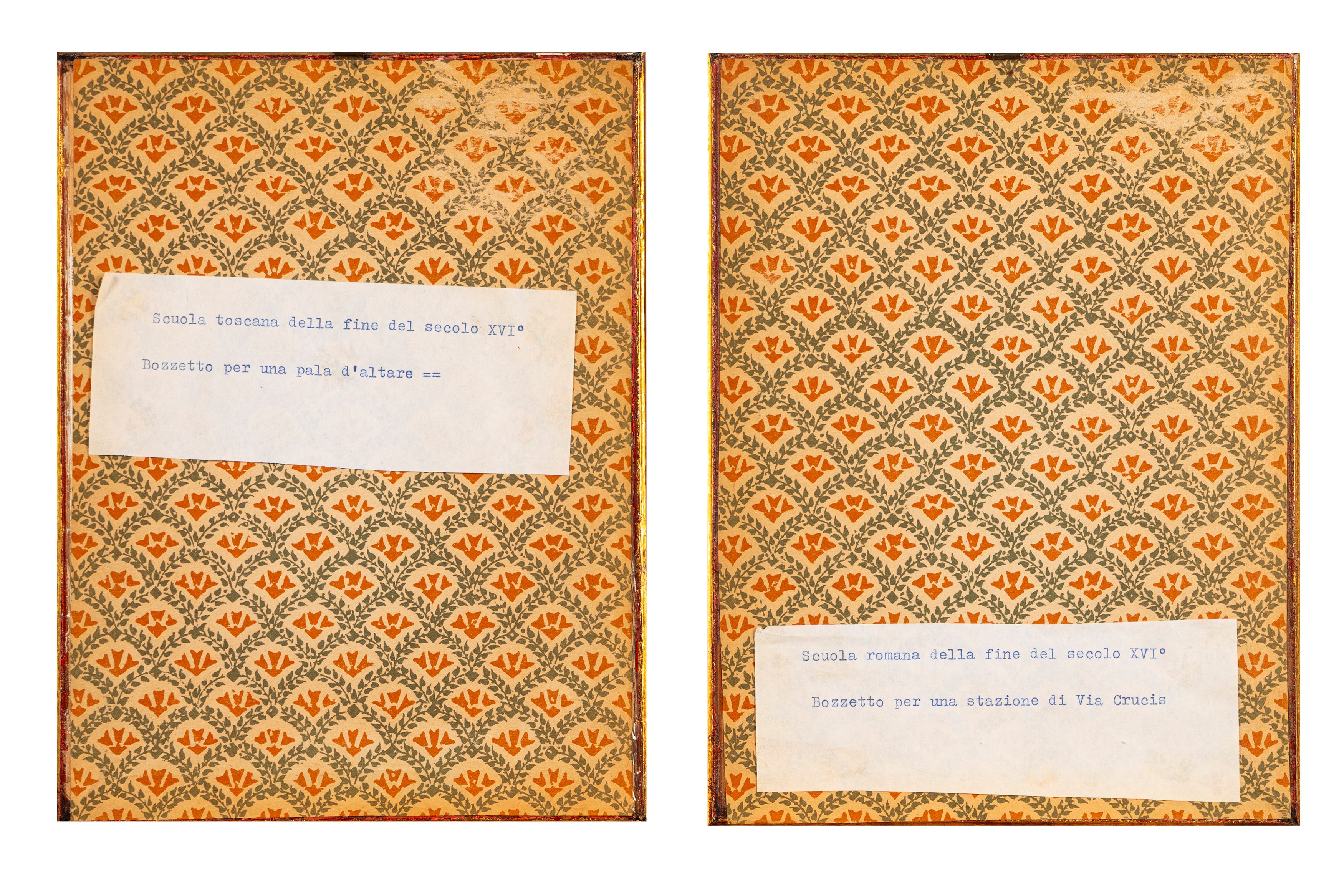 Studi per Trinità con Santi e per Ecce Homo