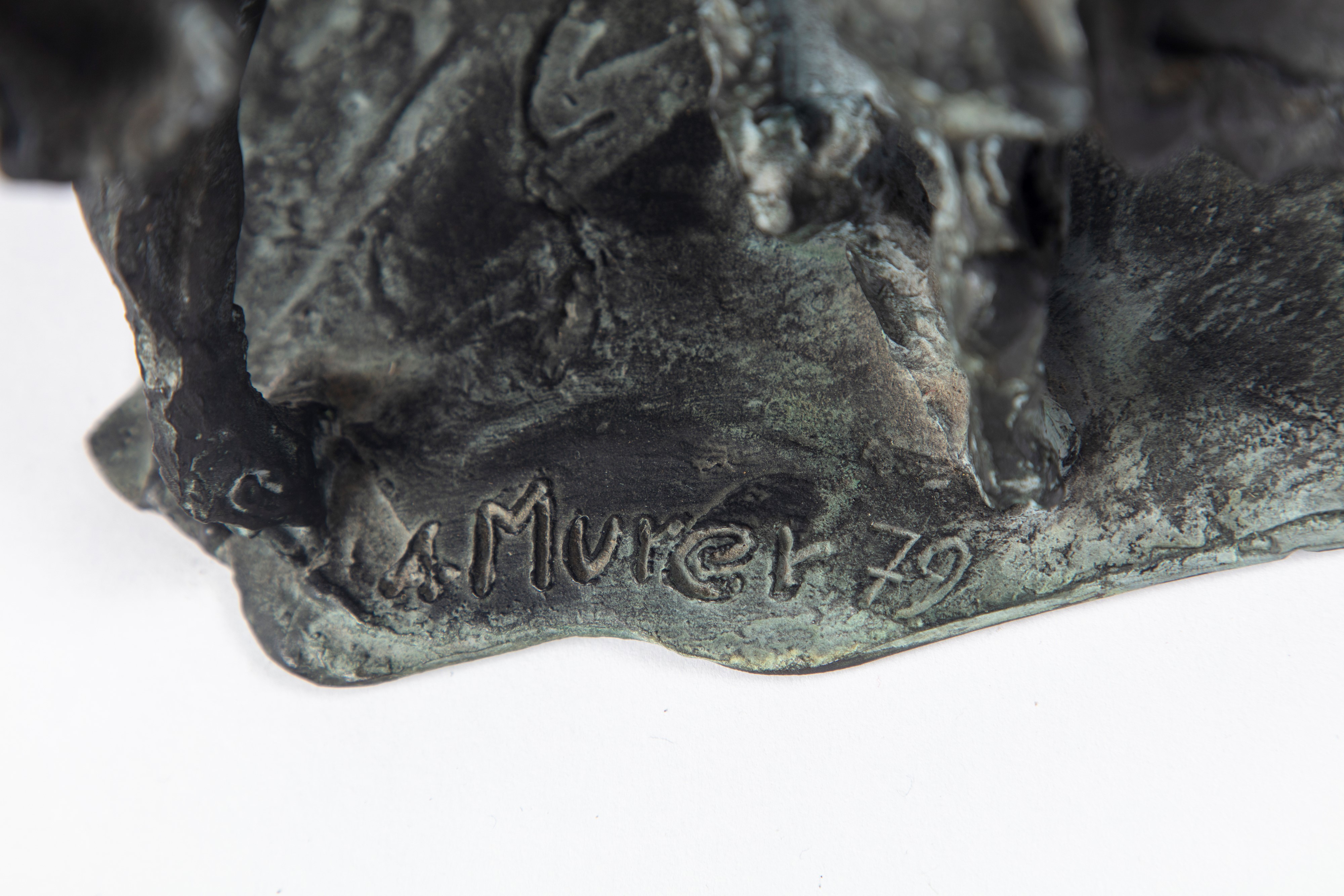 Augusto Murer - Don Quijote, bronzo, es. 46/50