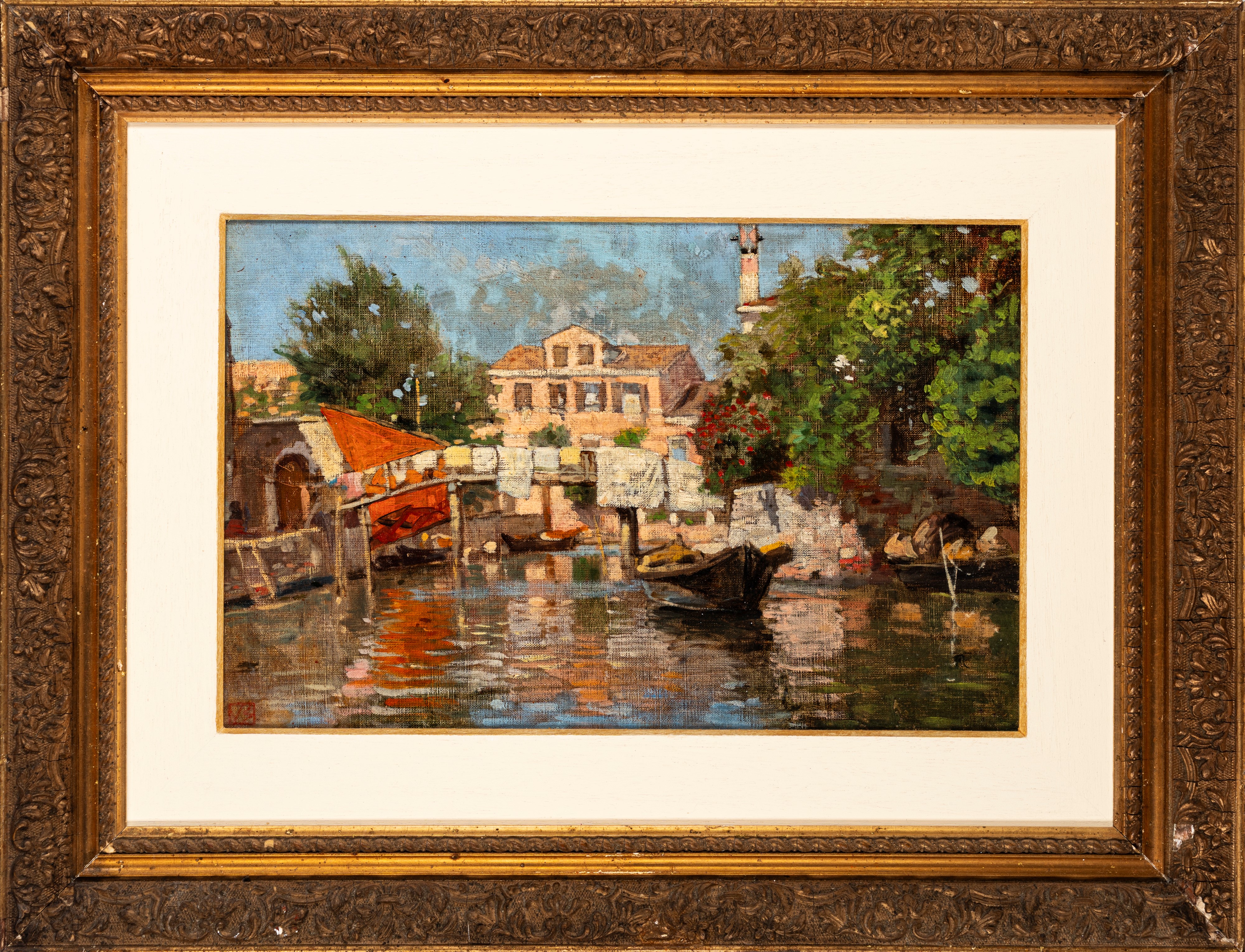 Vittore Zanetti Zilla - Venezia, Panni al Sole