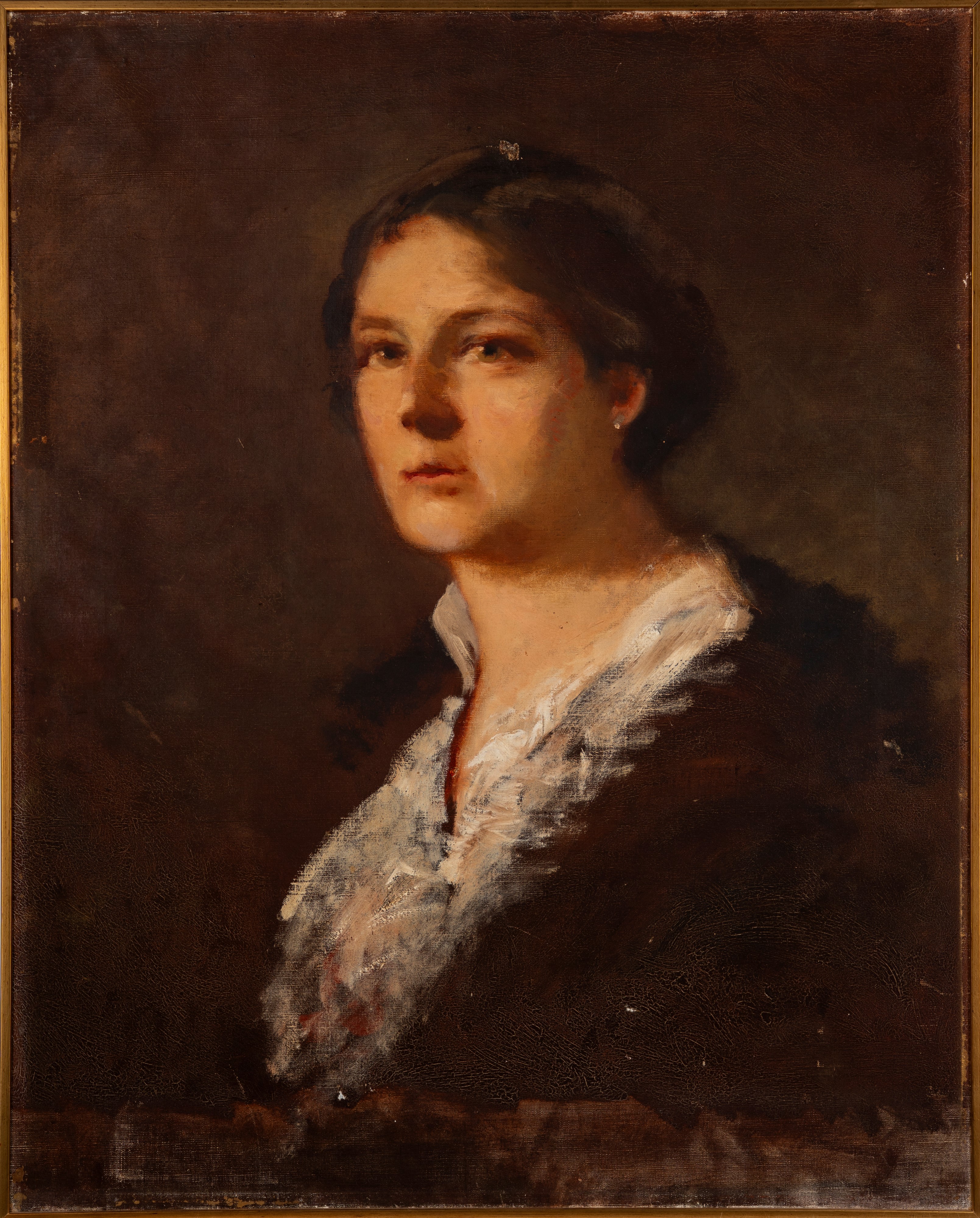 Filiberto Petiti - Ritratto della Moglie Teresa