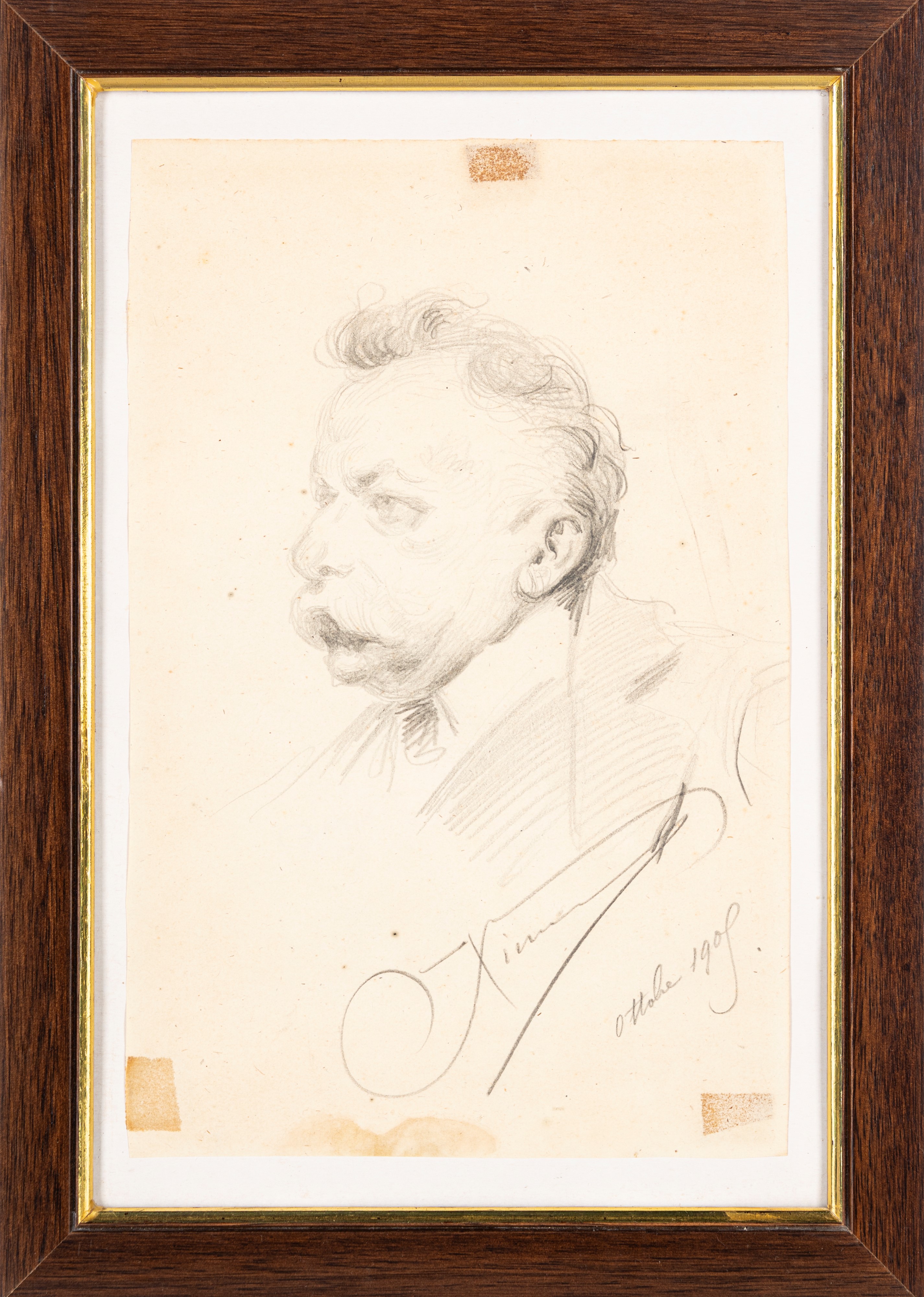 Ettore Ximenes - Ritratto di Filiberto Petiti