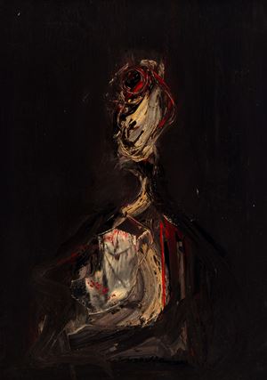 Personaggio nella nebbia