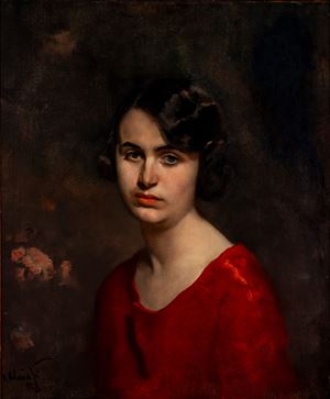 Portrait of a young woman of the Ricordi family
