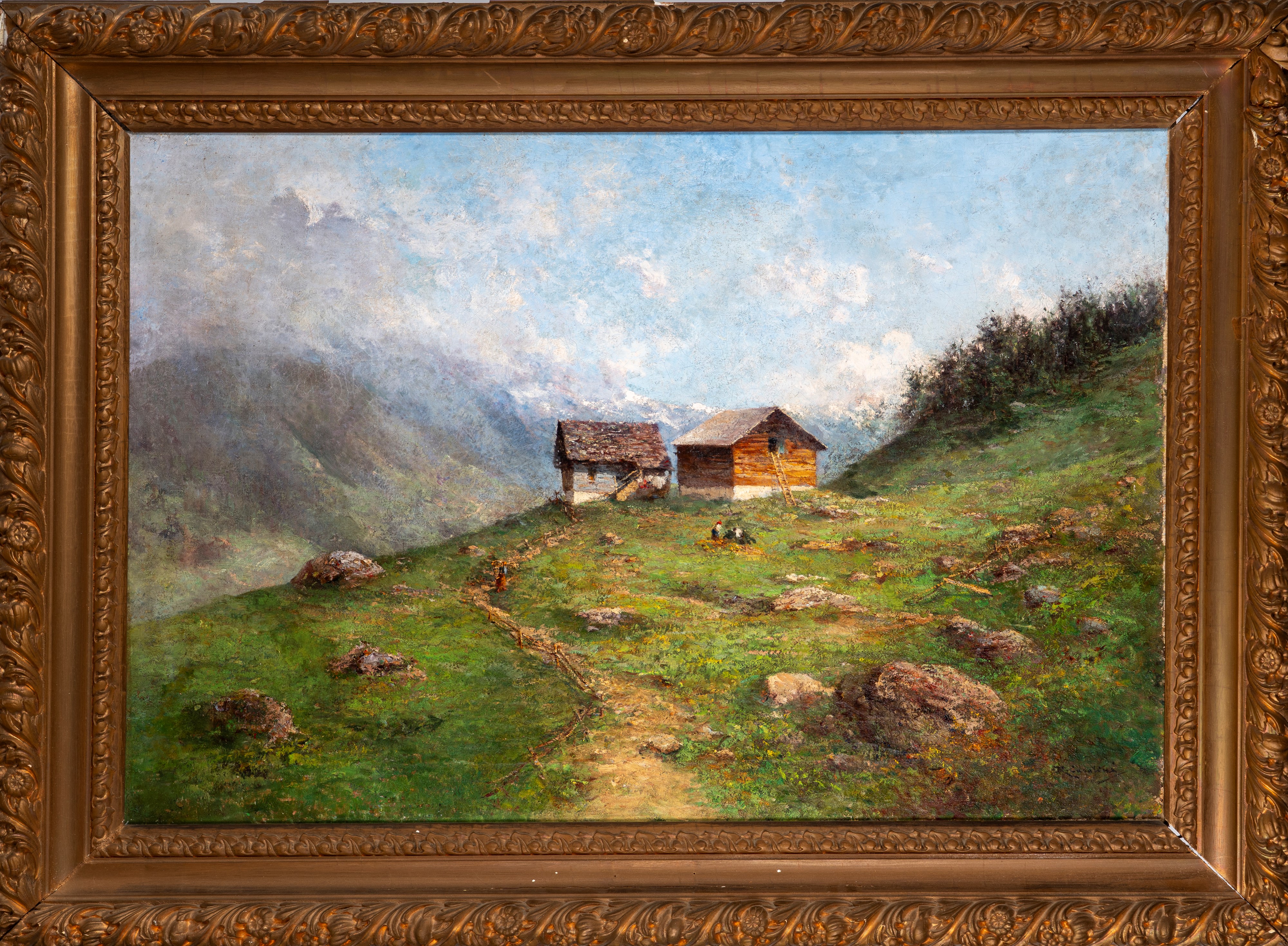 Robaldo Casalini Baldelli - Paesaggio Alpino