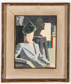 Bozzetto del ritratto di mia moglie