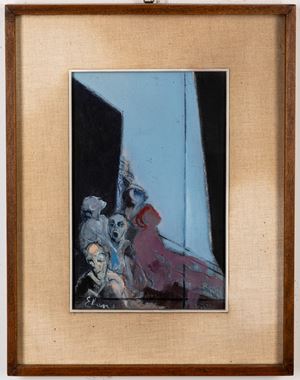 Bozzetto per gente alla finestra