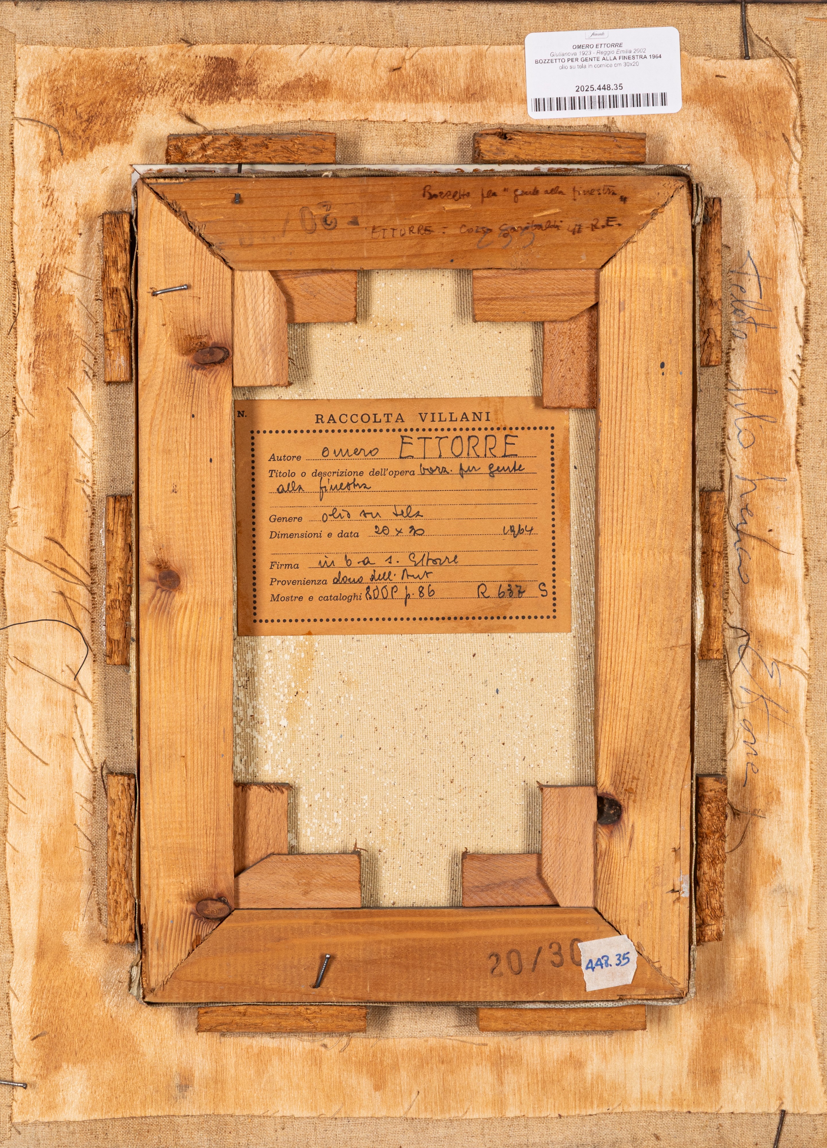 Bozzetto per gente alla finestra