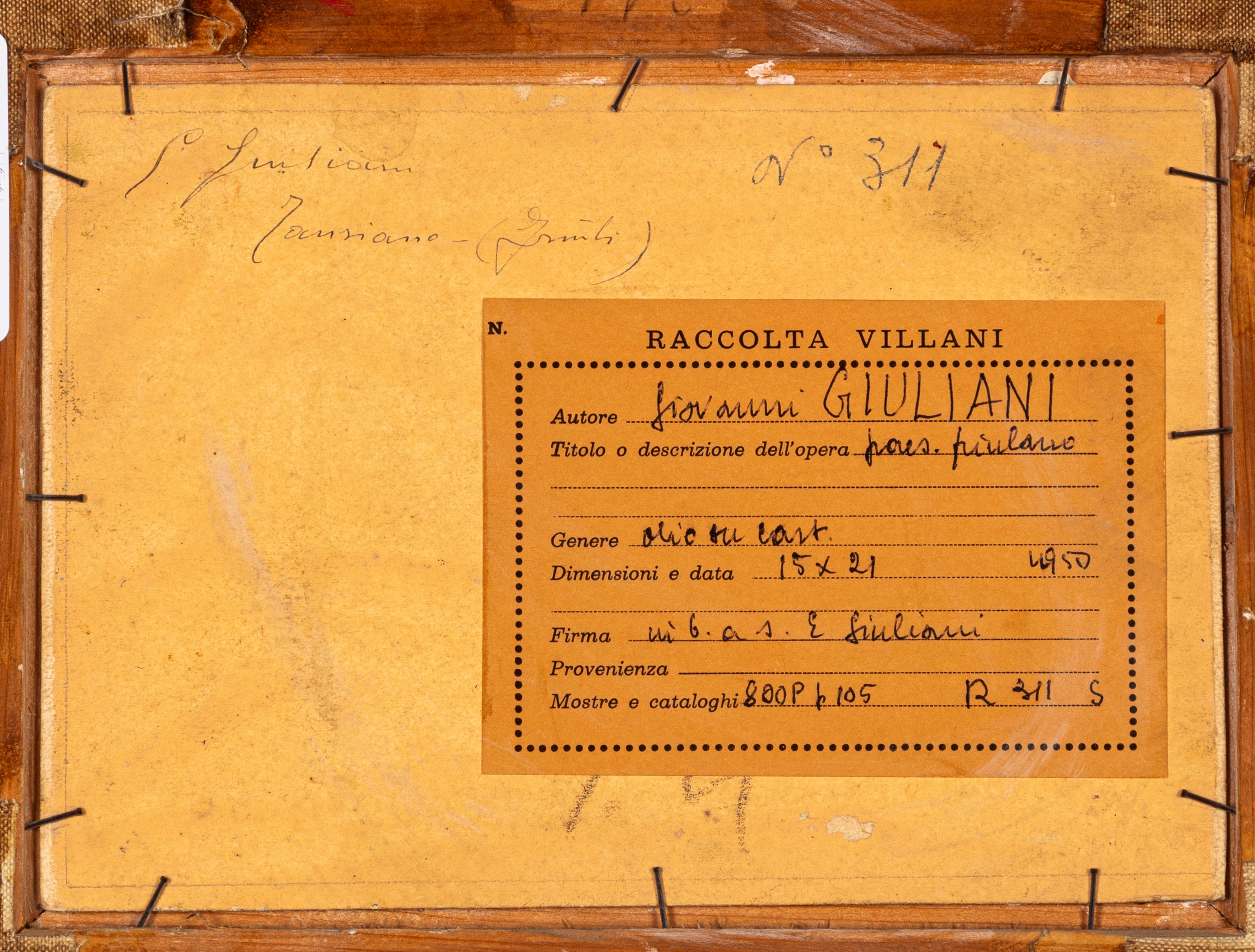 Veduta di Canziano - Friuli